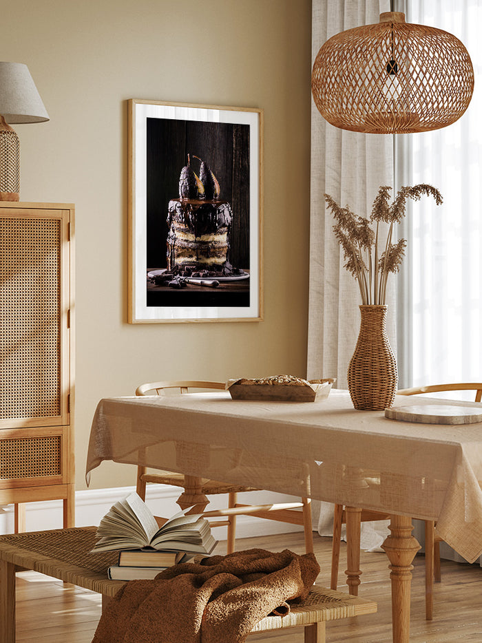 Poire sur le Gateau - Art Print  Poster