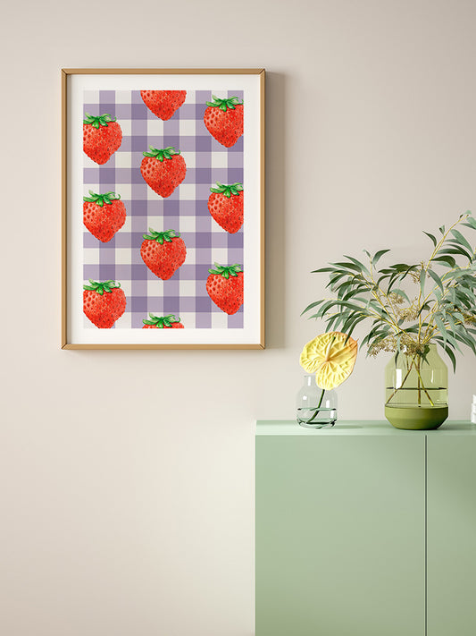 Çilek - Art Print