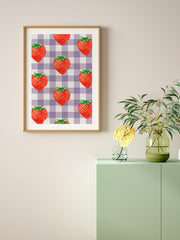 Çilek - Fine Art Poster