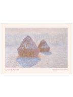 Claude Monet Meules de Foin - Art Print