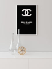 Coco Chanel Fashion N2 Poster - Giclée Baskı