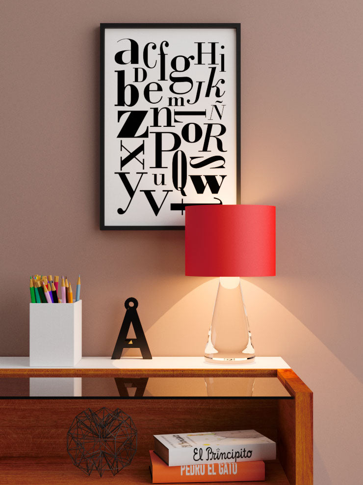 Alfabe - Art Print