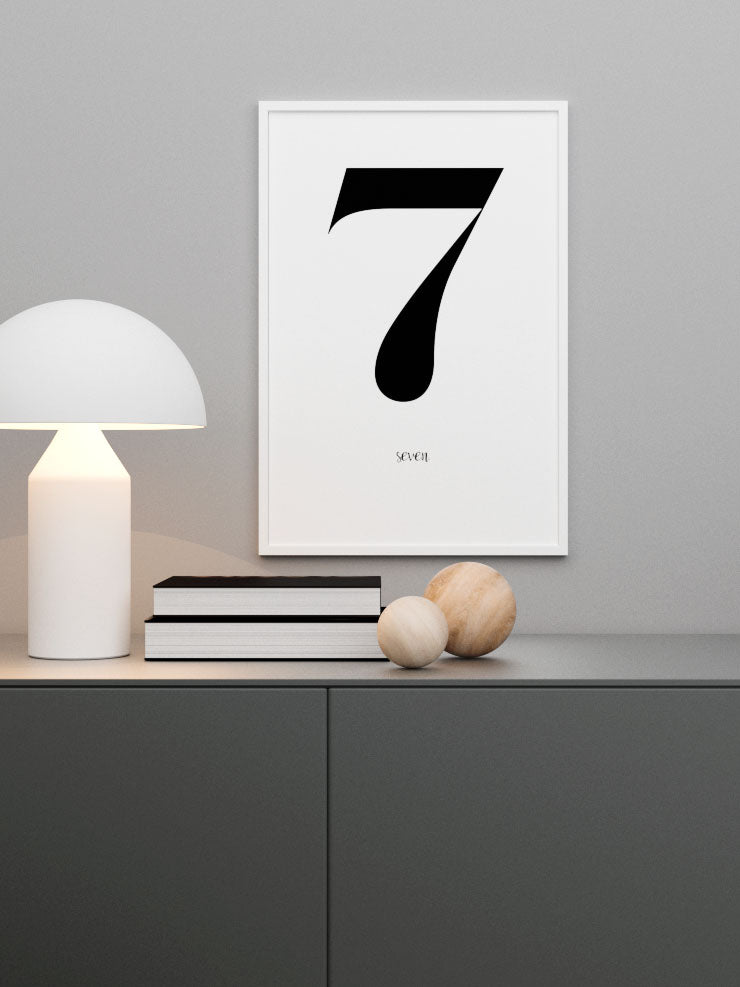Seven - Art Print Ürün ikincil görseli