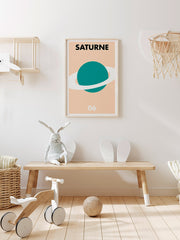 Saturne 06 - Fine Art Poster