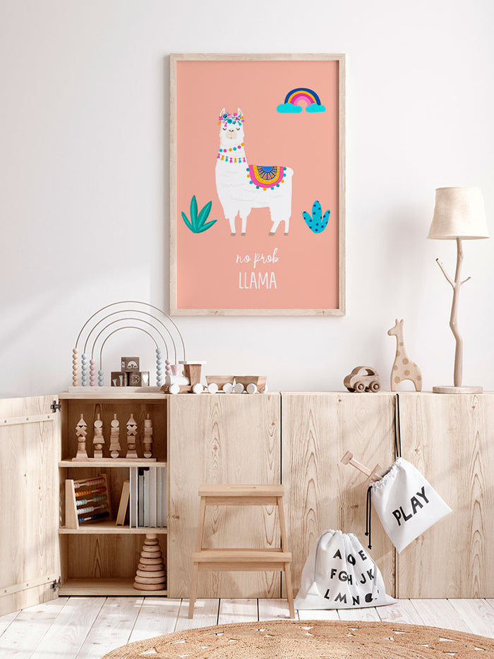 Lama Glama - Art Print  Poster