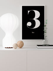 Three - Art Print