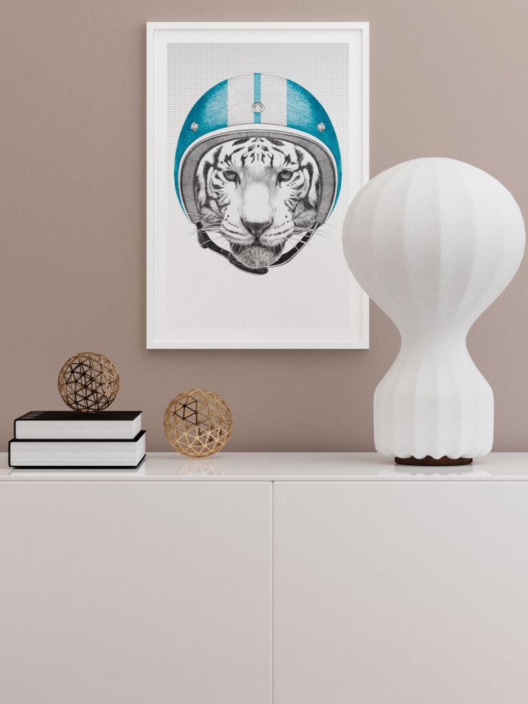 Kaplan Pilot - Art Print Ürün ikincil görseli