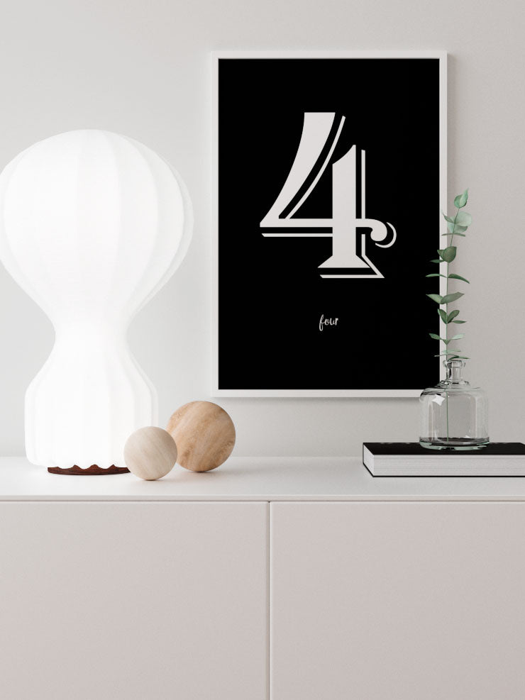 Four - Art Print