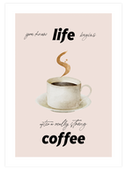 Strong Coffee - Art Print