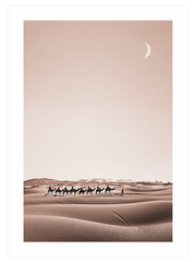 Çölde - Fine Art Poster