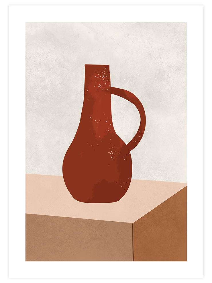 Çömlek 2 - Art Print Sanatsal Poster