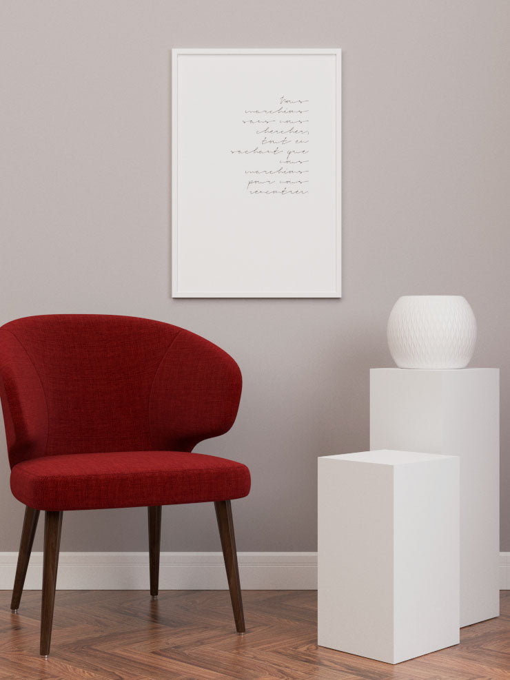 Cortazar - Art Print  Poster