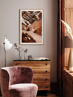 Dağlar Tepeler N3 - Art Print