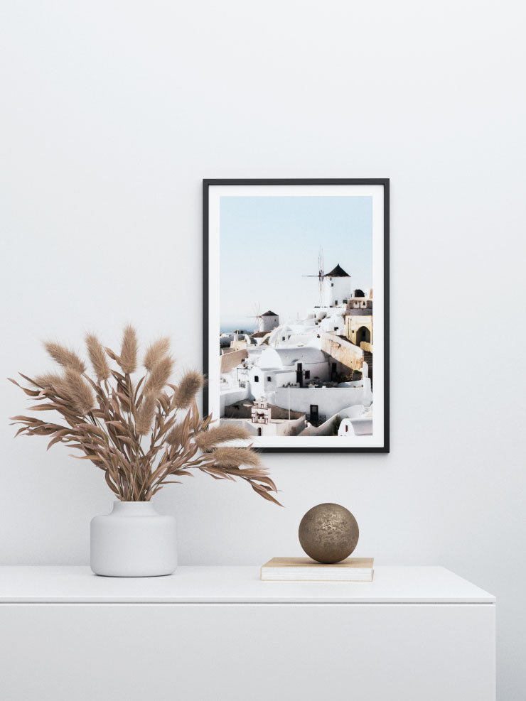 Santorini N2 - Art Print Ürün ikincil görseli