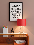 Alfabe N3 - Art Print