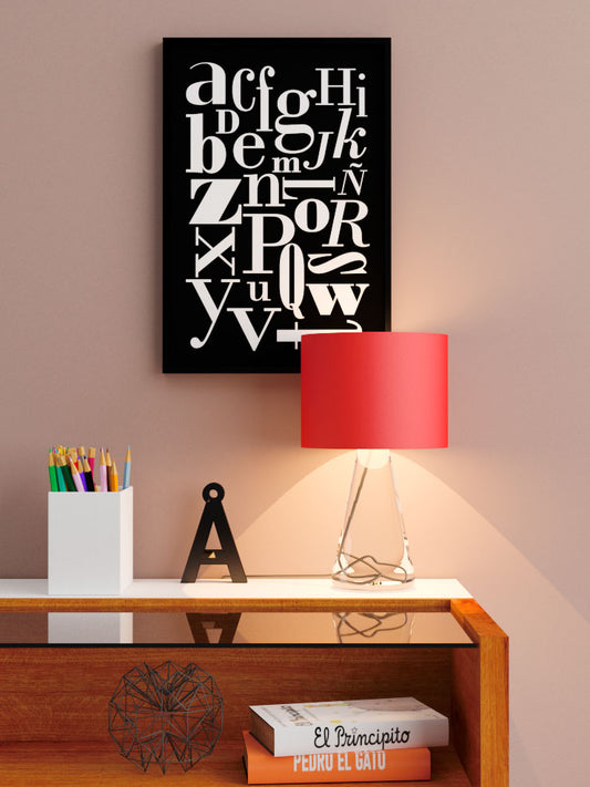 Alfabe N2 - Art Print