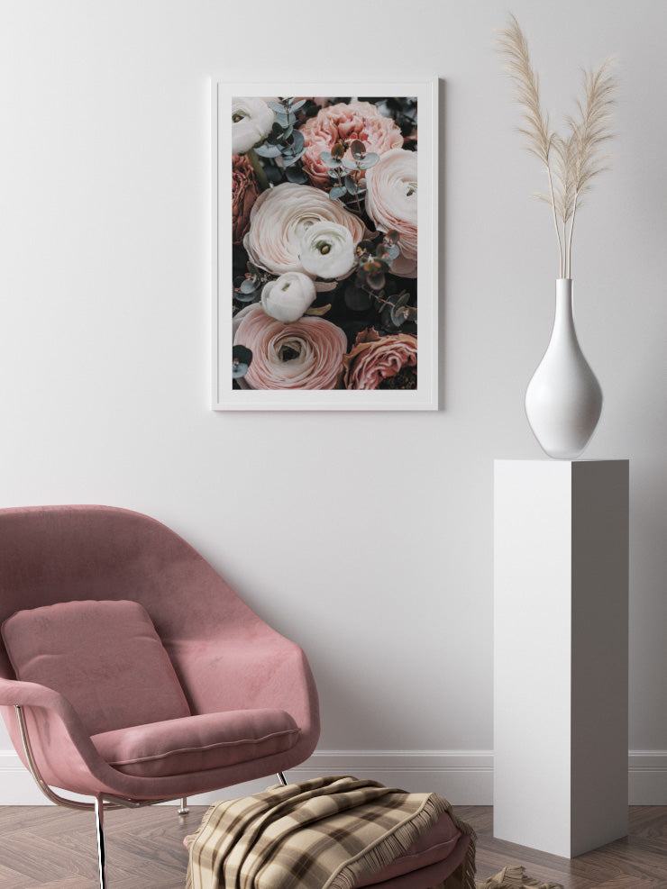 Bouquet De Fleurs - Art Print  Poster