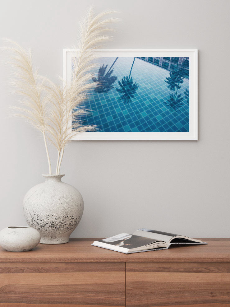 Reflets Dans L'eau N1 - Art Print  Poster
