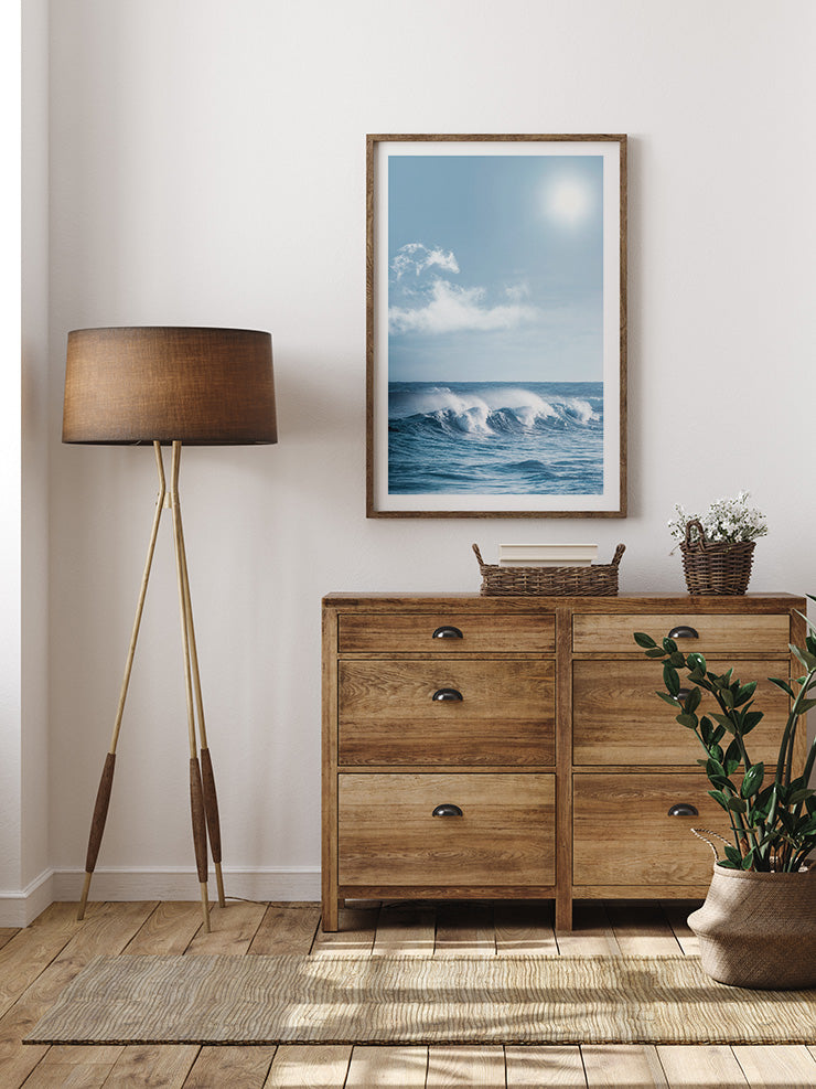 Waves - Art Print  Poster