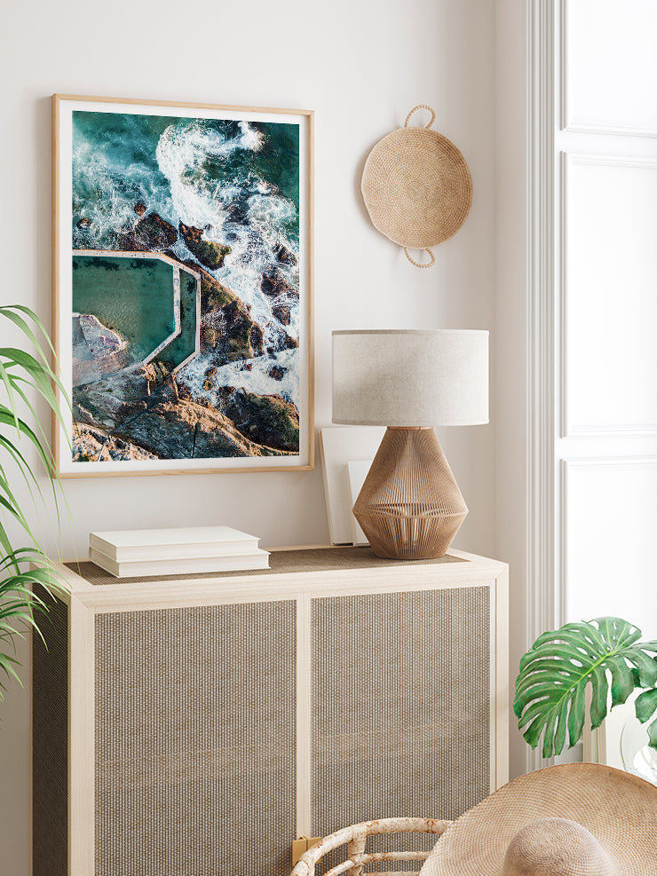 Doğal Havuz - Art Print