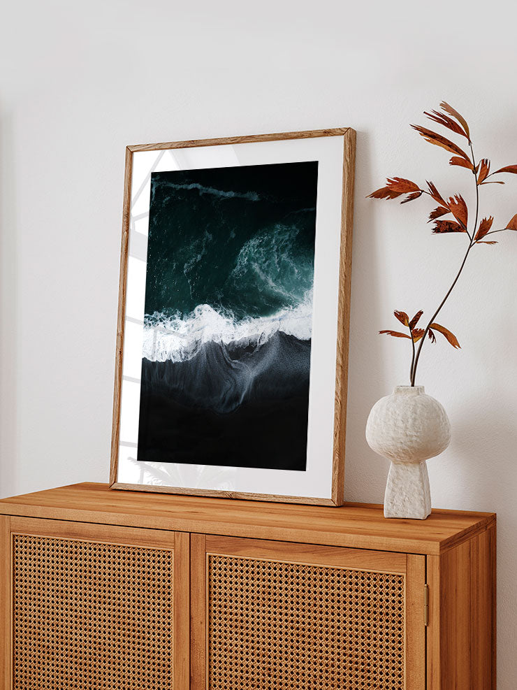 Deniz Ve Dalga - Art Print Ürün ikincil görseli