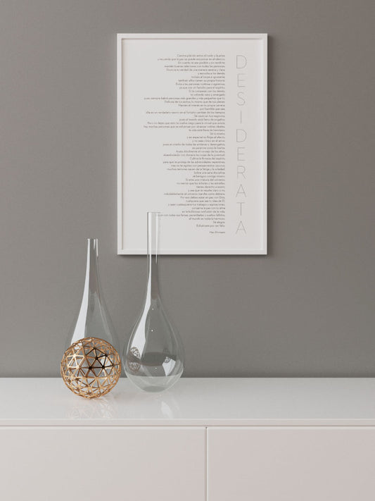Desiderata - Fine Art Poster