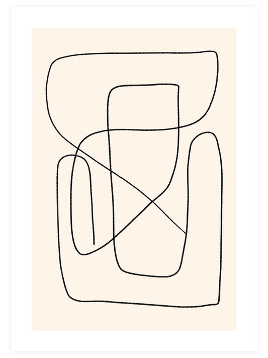 Doğrusal N2 - Fine Art Poster