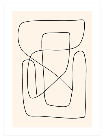 Doğrusal N2 - Art Print