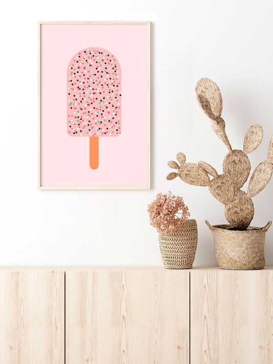 Dondurma Poster - Giclée Baskı