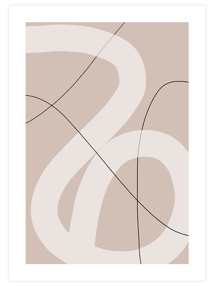 Dönemeçler Bir - Art Print