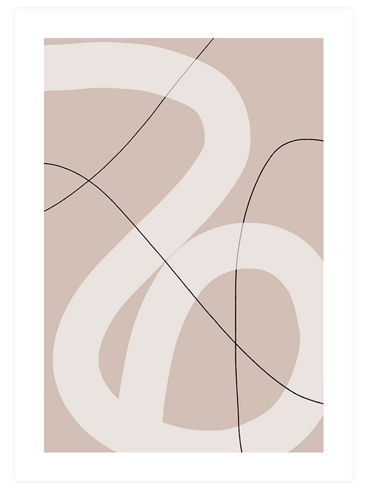 Dönemeçler Bir - Fine Art Poster
