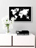 Dünya Haritası N2 - Art Print