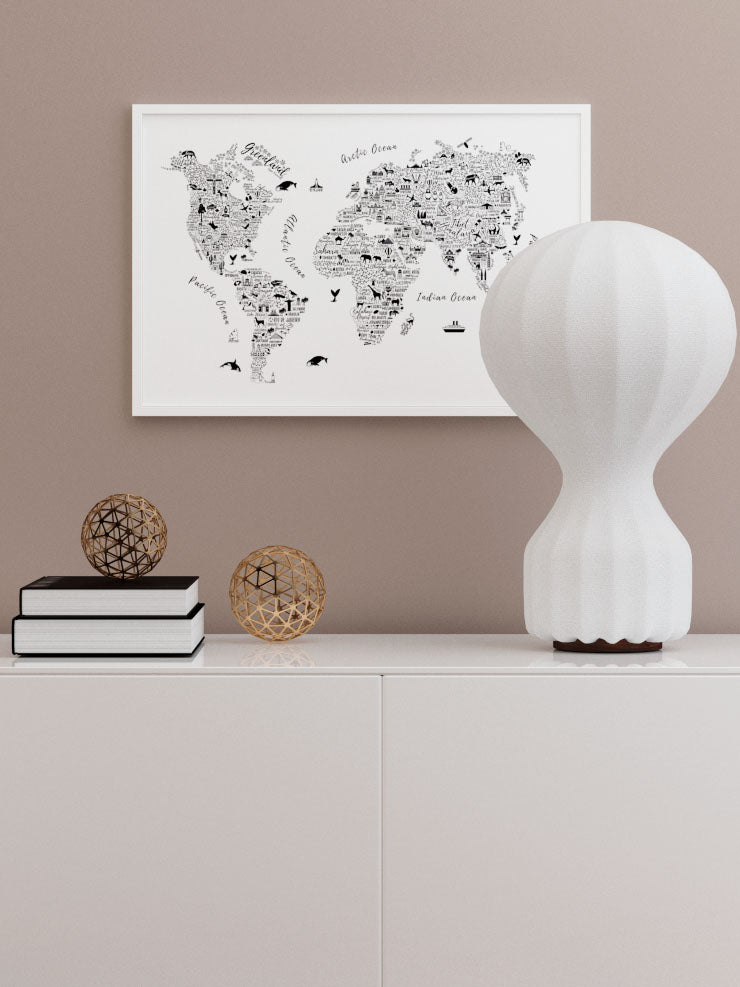 Hayvanlar Alemi N2 - Art Print Ürün ikincil görseli