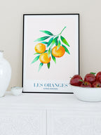 Les Oranges - Art Print