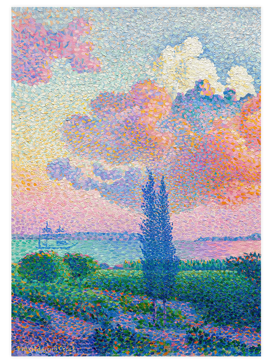 Edmond Cross The Pink Cloud Poster - Giclée Baskı