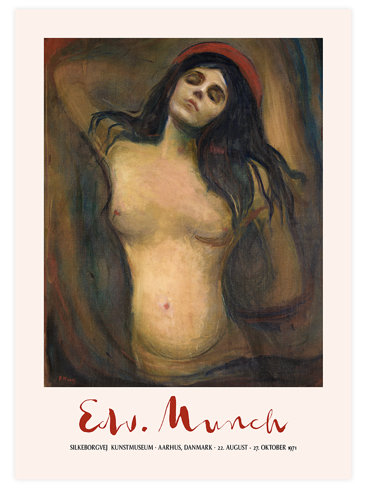 Edvard Munch Afiş N2 - Art Print Ürün ana görseli