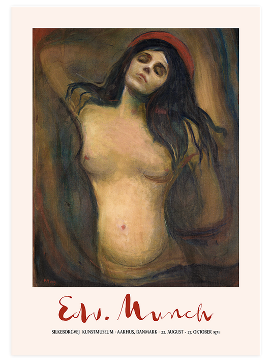 Edvard Munch Afiş N2 Poster - Giclée Baskı