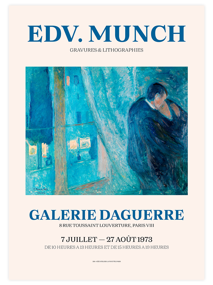 Edvard Munch Afiş N4 - Art Print