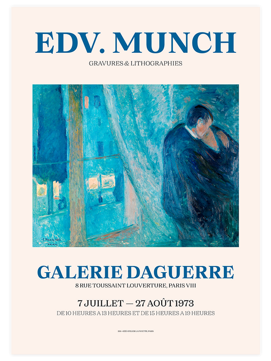 Edvard Munch Afiş N4 Poster - Giclée Baskı