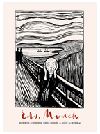 Edvard Munch Afiş Scream (Çığlık) - Art Print
