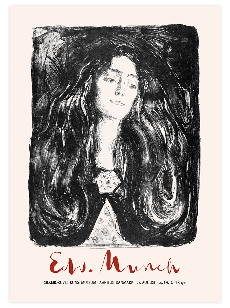 Edvard Munch Afiş - Art Print Ürün ana görseli