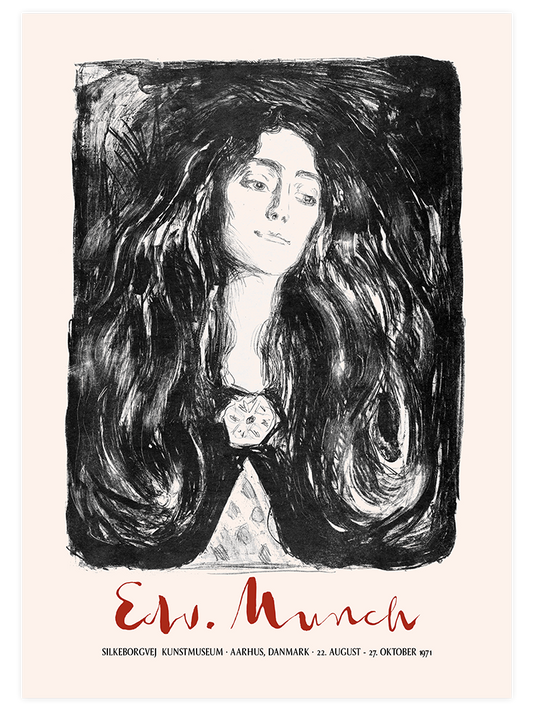 Edvard Munch Afiş Poster - Giclée Baskı