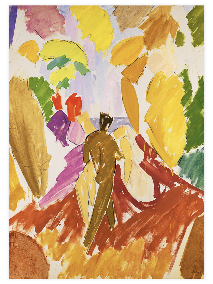 Edvard Weie Faun And Nymph - Art Print Ürün ana görseli