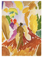 Edvard Weie Faun And Nymph - Art Print