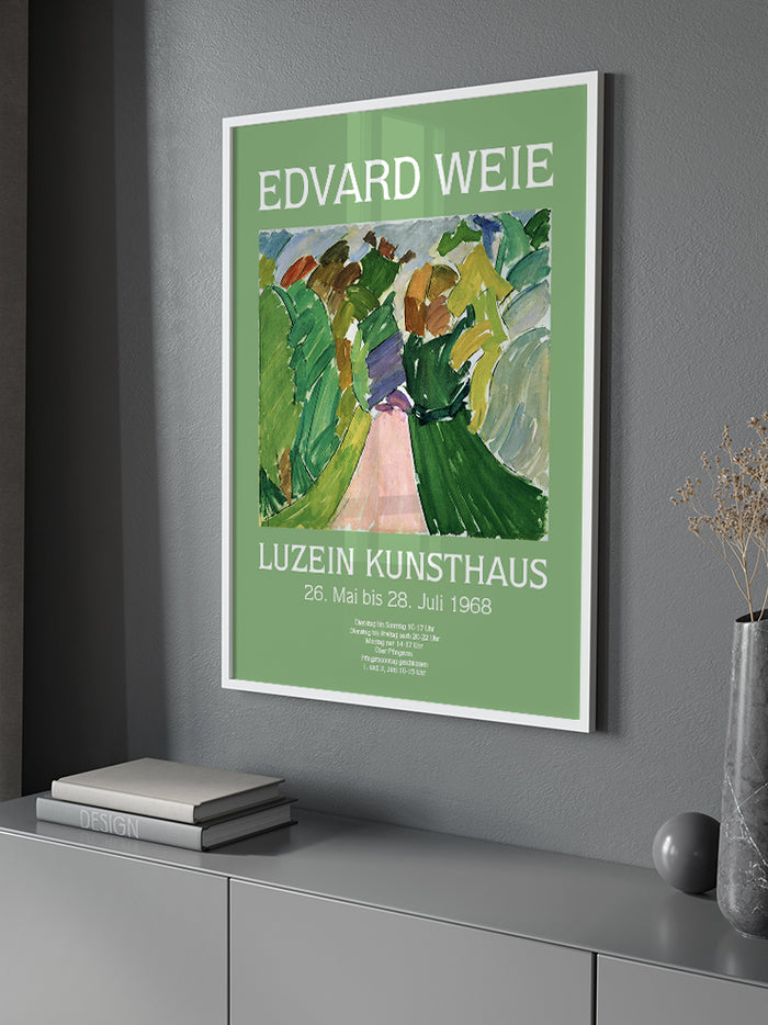 Edvard Weie Afiş - Art Print  Poster
