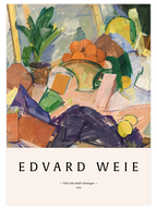 Edvard Weie Still Life with Oranges - Art Print
