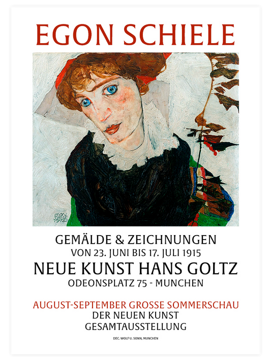 Egon Schiele Afiş N4 - Art Print