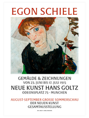 Egon Schiele Afiş N4 - Fine Art Poster