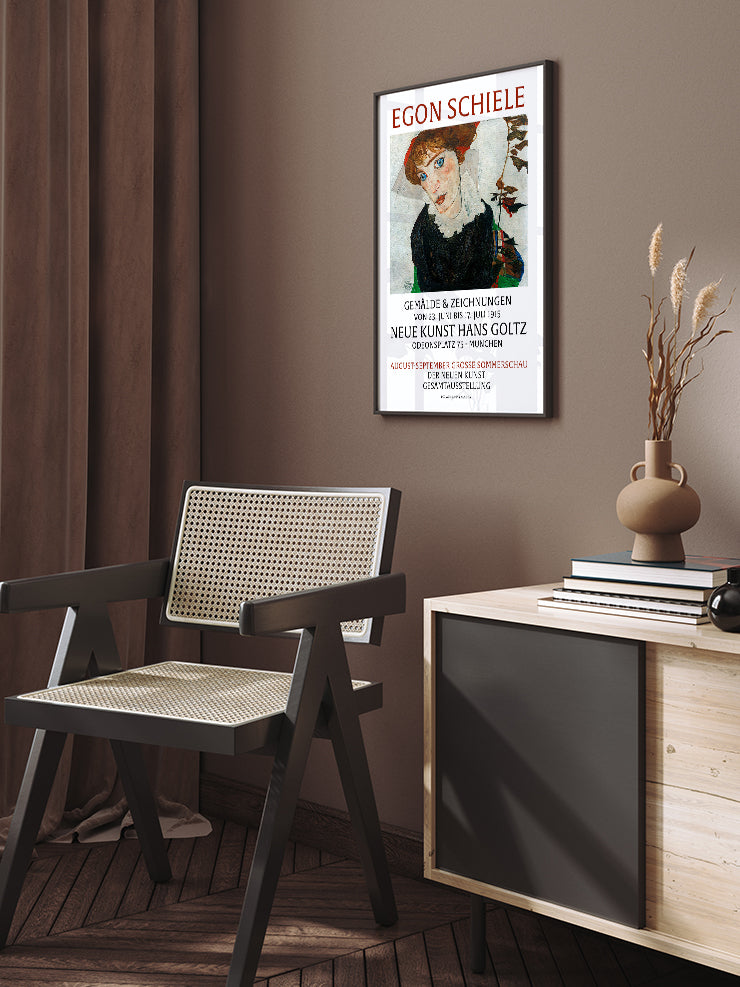 Egon Schiele Afiş N4 - Art Print  Poster