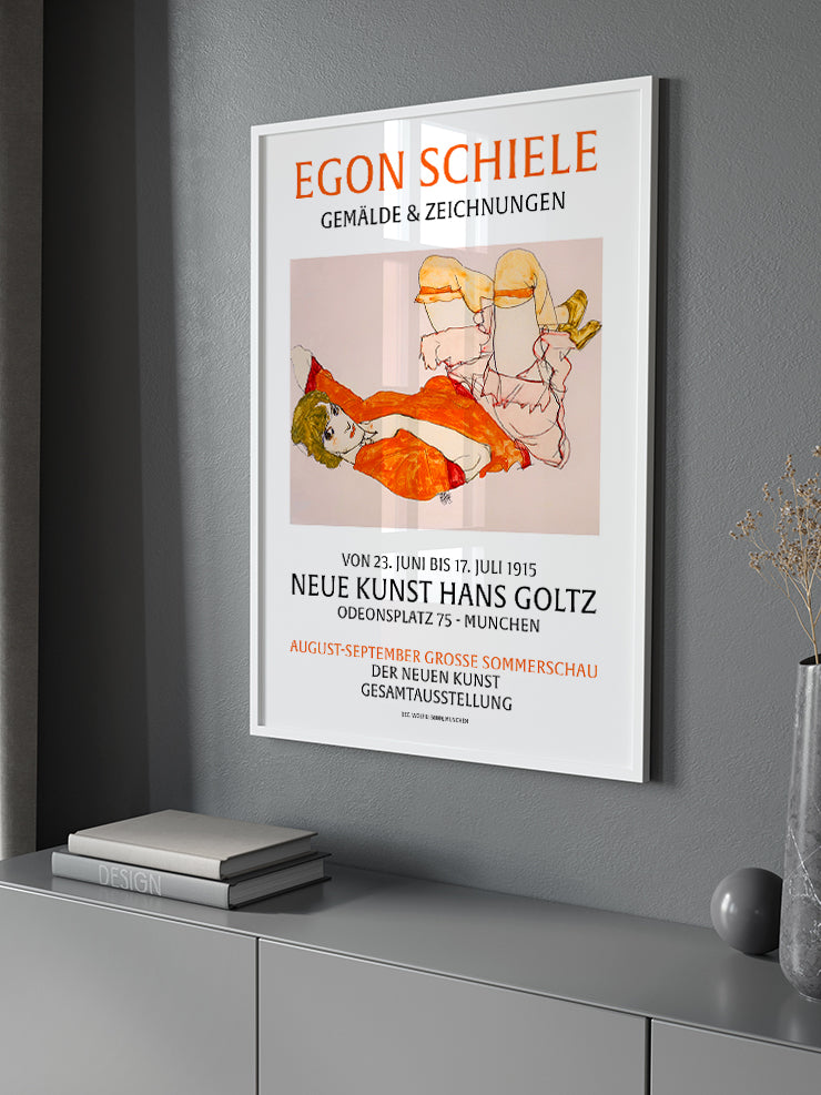 Egon Schiele Afiş N5 - Art Print  Poster